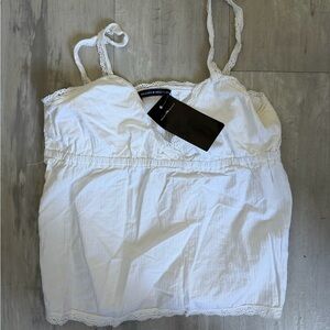 Brandy Melville Cream Lace Cami